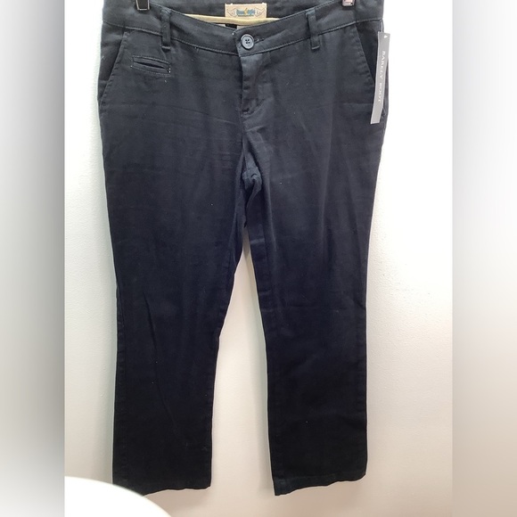 Freestyle Revolution Size 7 Black Cotton Blend Barely Boot Pants. New With Tags. - Picture 3 of 6